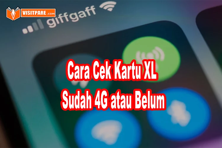 cara cek kartu XL sudah 4G atau belum