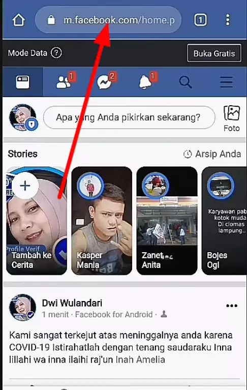 Cara Mengenang Akun Facebook