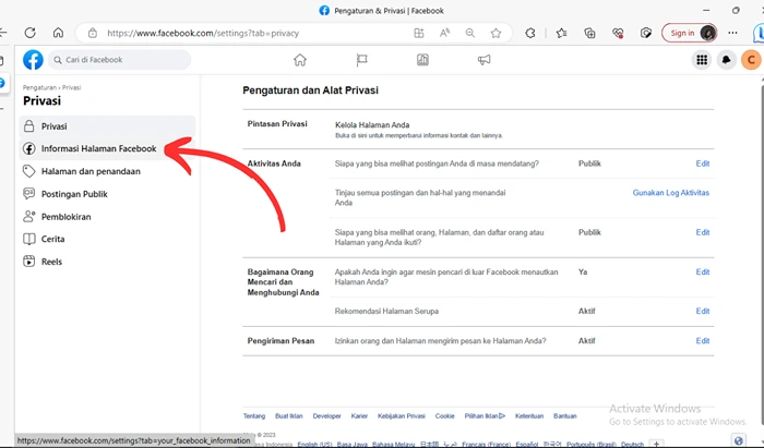 Cara Mengunduh Data Halaman Facebook