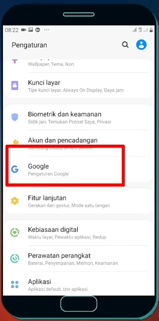 opsi Google