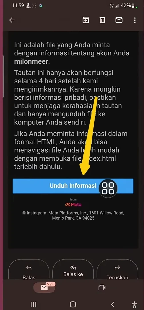 unduh informasi