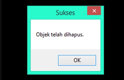 notif objek telah terhapus