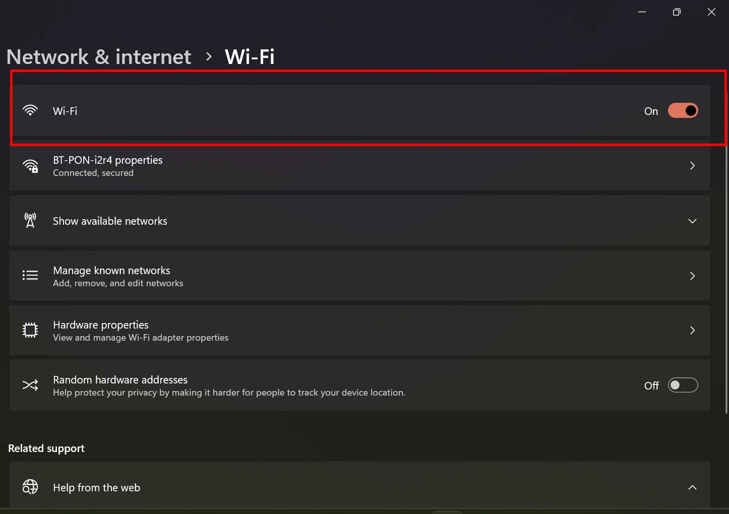 Icon WiFi Tidak Muncul di Laptop