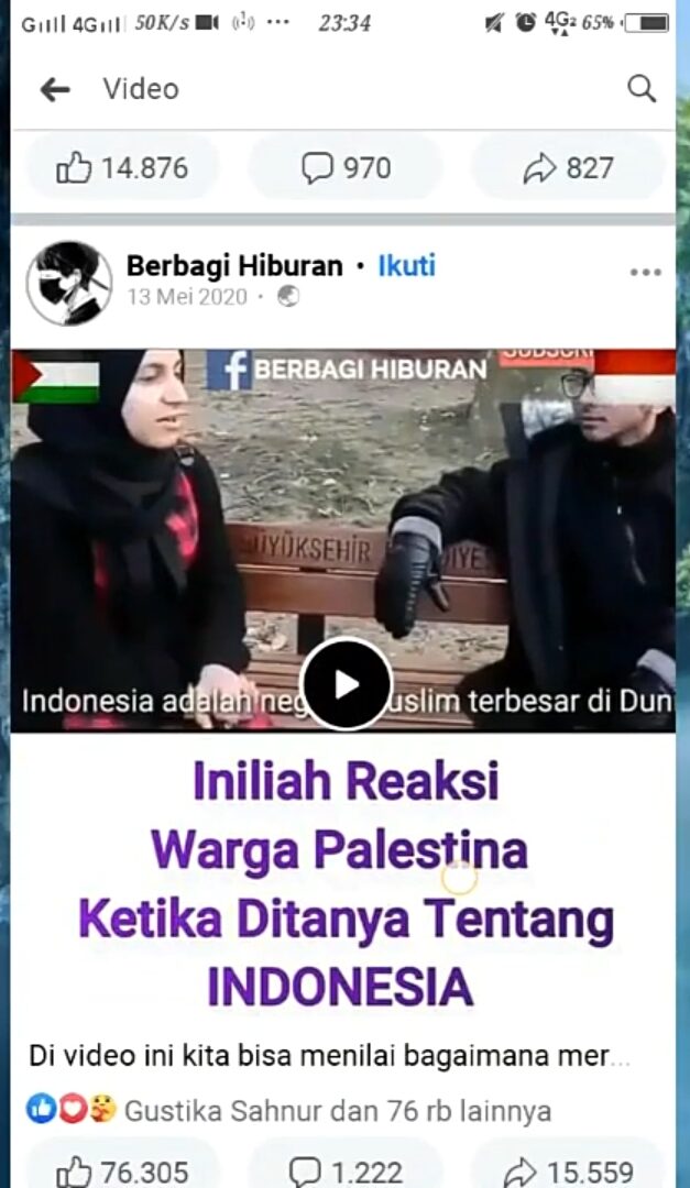 banyak pilihan videonya