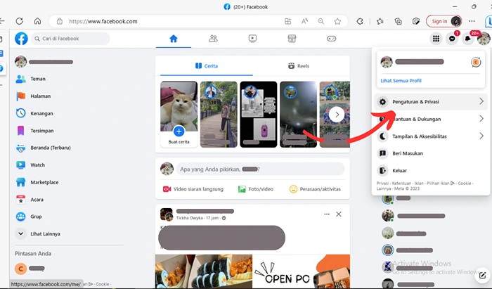 Membuka Blokir Facebook Lewat PC