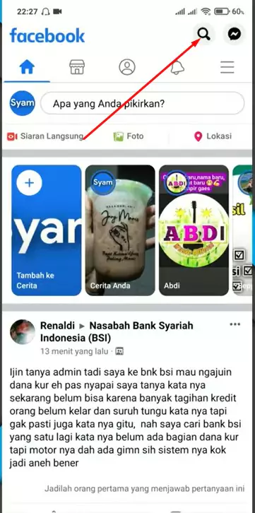 Cara Mengenang Akun Facebook