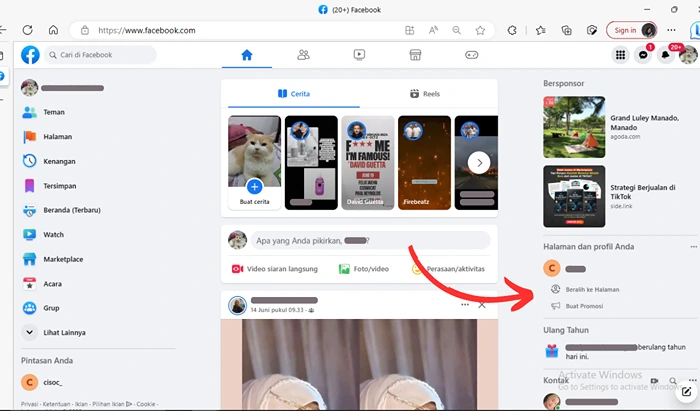 Cara Menghapus Halaman Facebook Lewat PC