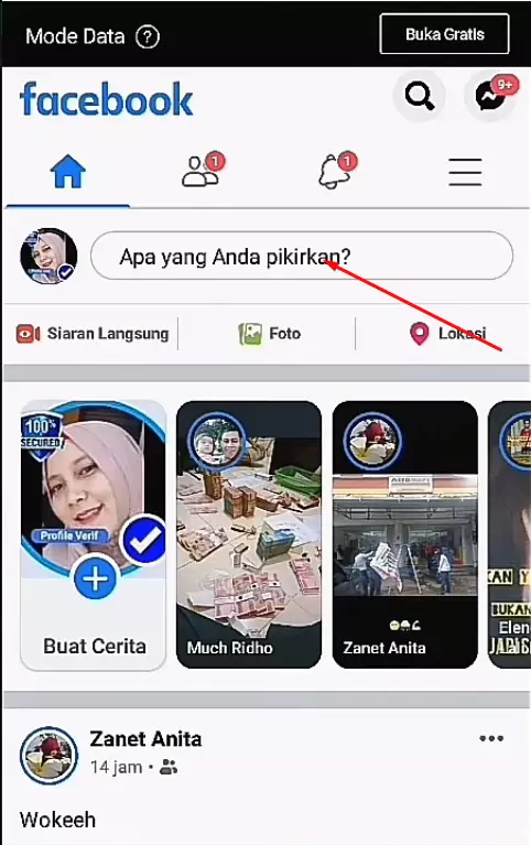 Cara Mengenang Akun Facebook