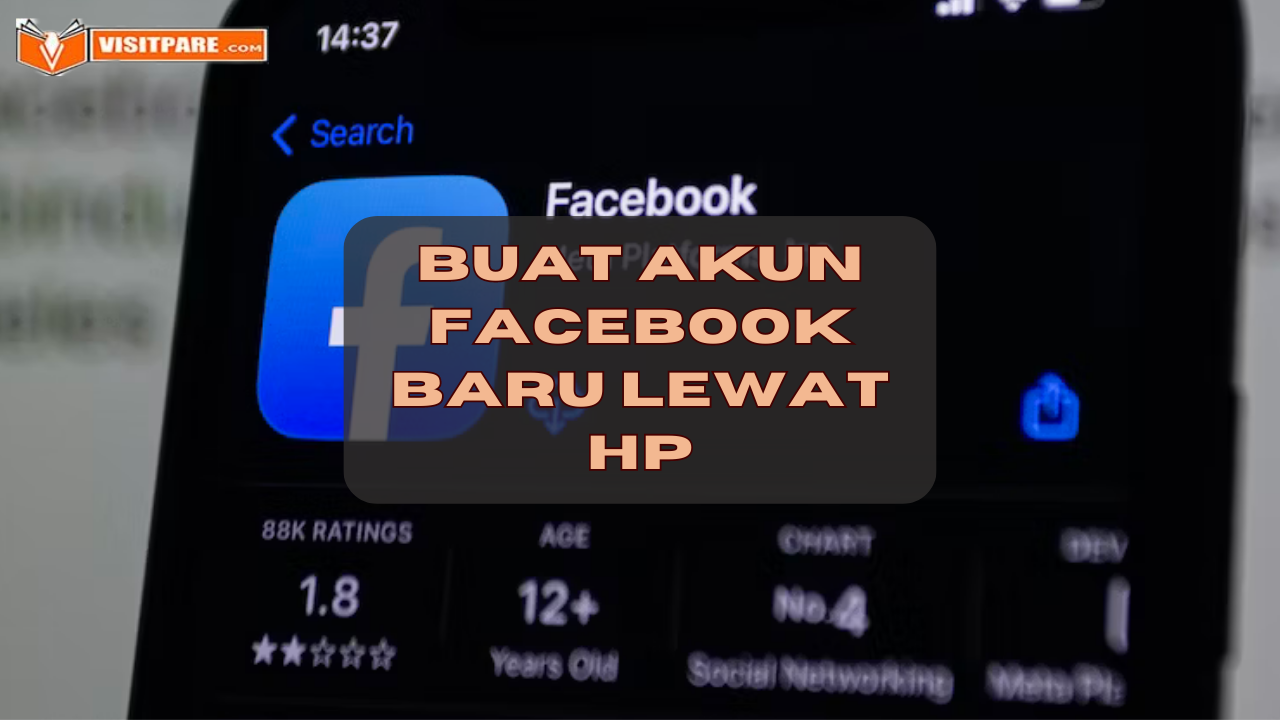 Buat Akun Facebook Baru Lewat HP