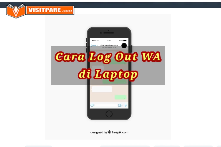 Cara Log Out WA di Laptop