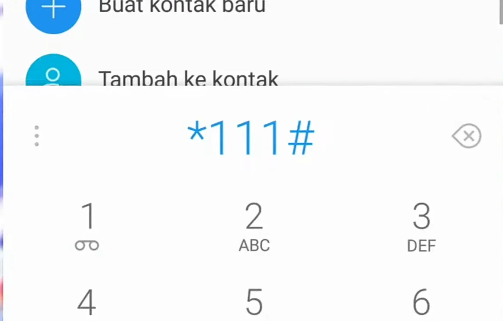 kode USSD *111#