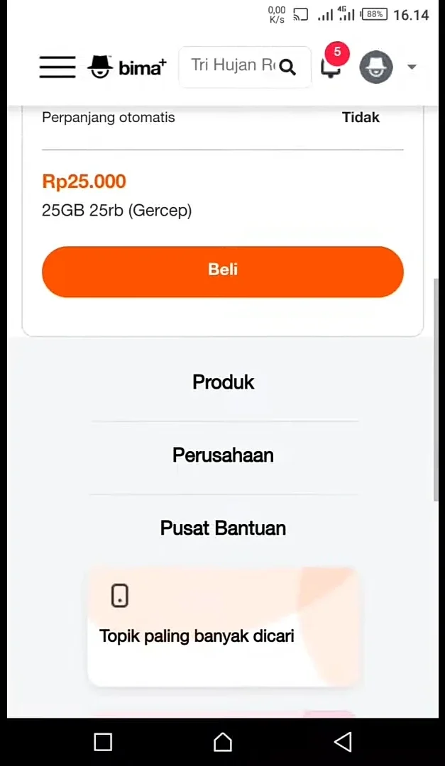 klik tombol beli