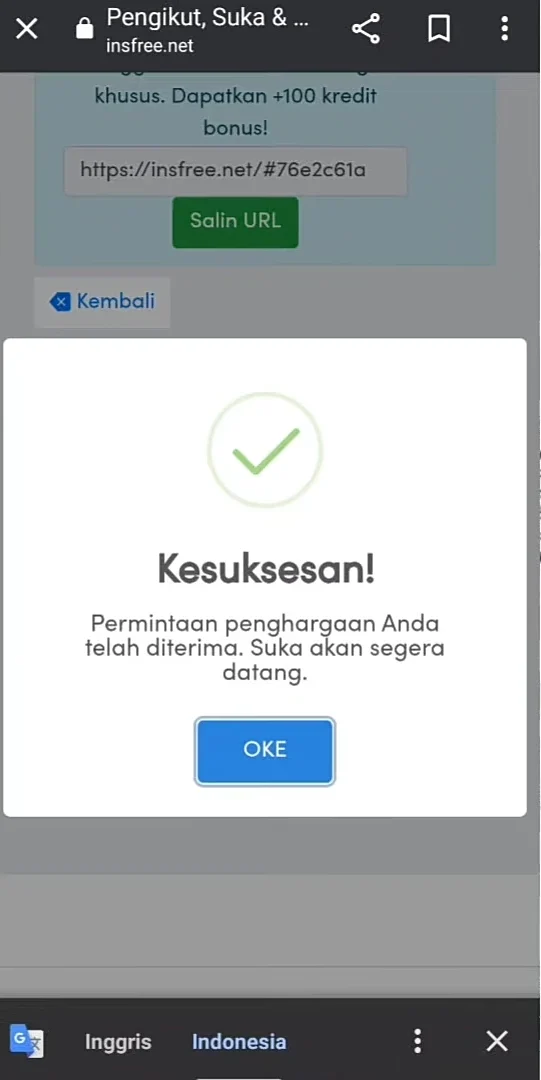 sudah diterima