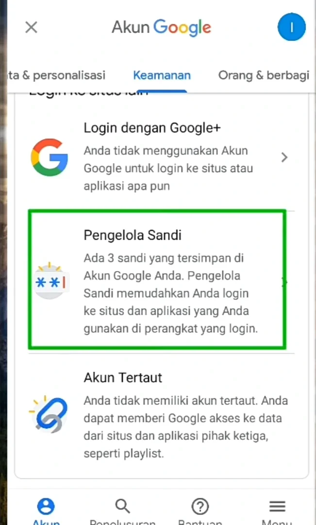 ketuk pengelola sandi