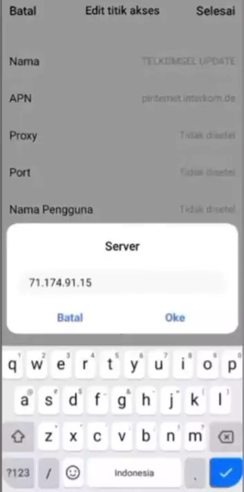 Titik Akses Telkomsel