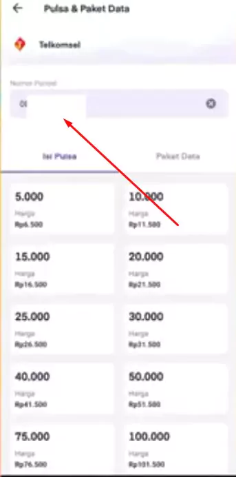 Top Up Pulsa Telkomsel