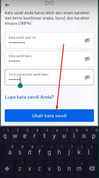 Cara Mengganti Password Instagram