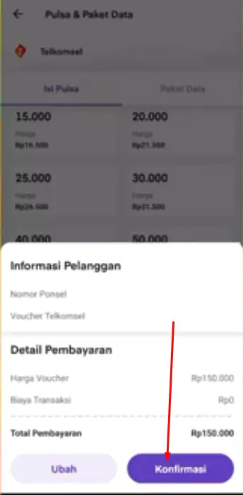 Top Up Pulsa Telkomsel