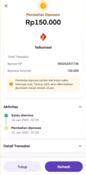 Top Up Pulsa Telkomsel