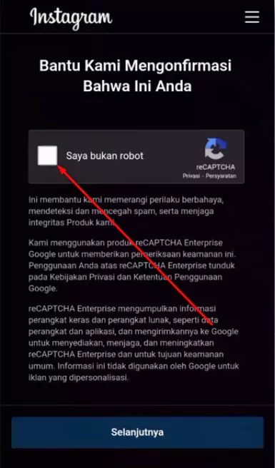 Akun Instagram Ditangguhkan