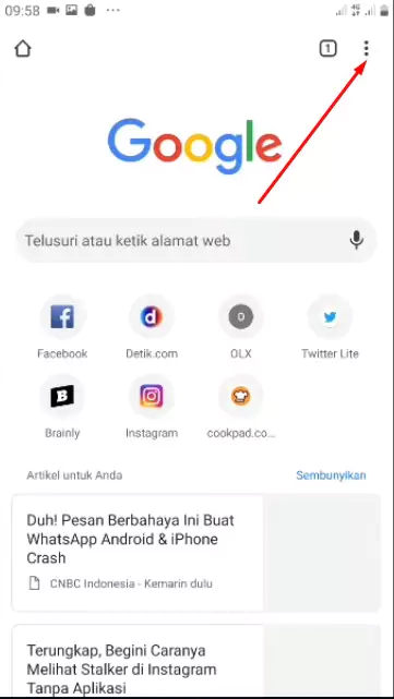 Cara Menghapus Email Facebook yang Tersimpan di Google Chrome