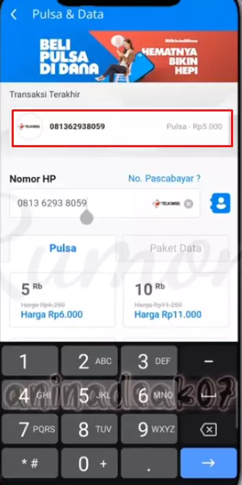 Top Up Pulsa Telkomsel