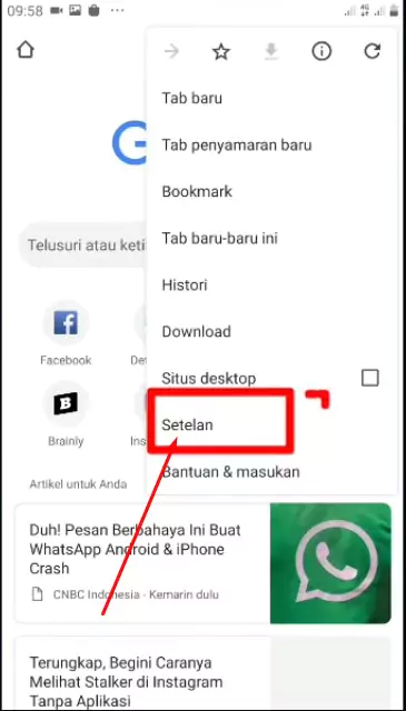 Cara Menghapus Email Facebook yang Tersimpan di Google Chrome