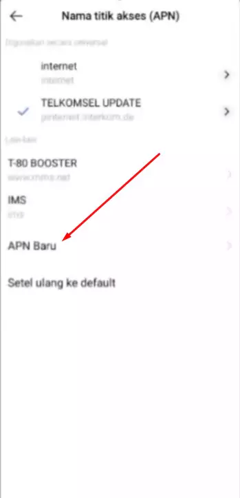 Titik Akses Telkomsel