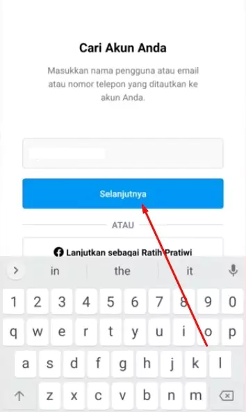 Cara Akun Instagram yang Hilang