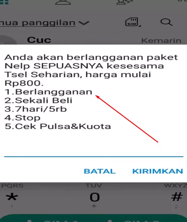 Kode Paket Nelpon Telkomsel 800 Rupiah