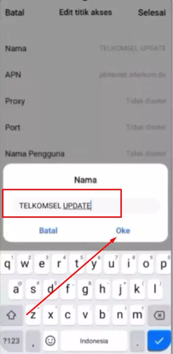 Titik Akses Telkomsel