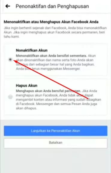 Cara Menonaktifkan Facebook