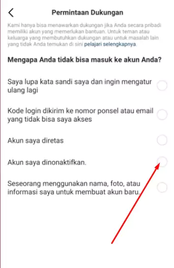 Cara Akun Instagram yang Hilang