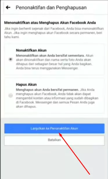 Cara Menonaktifkan Facebook