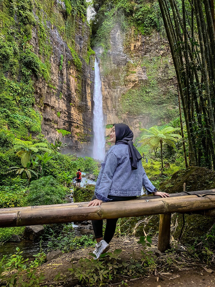 Fasilitas di Air Terjun Kapas Biru