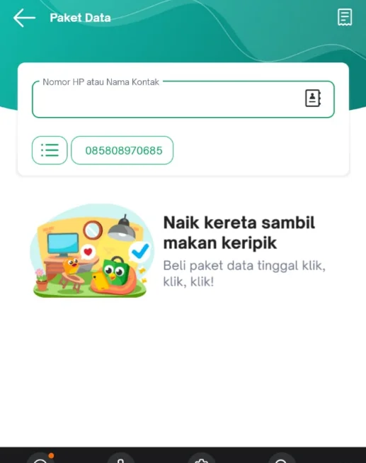 Cara Beli Paket Tri Pakai Pulsa