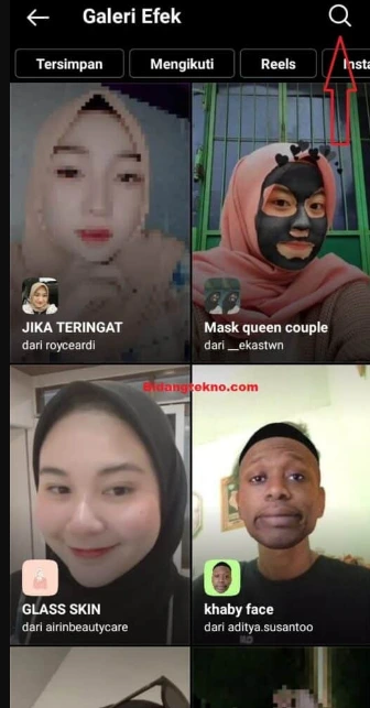 klik saja ikon cari