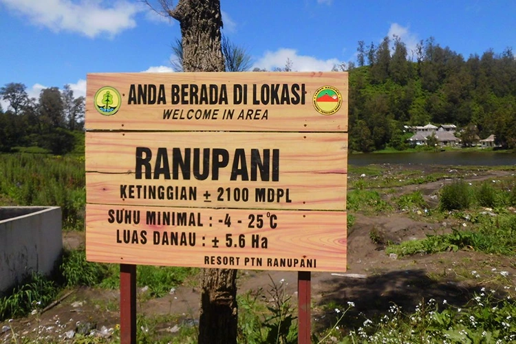 Informasi Umum Ranu Pani