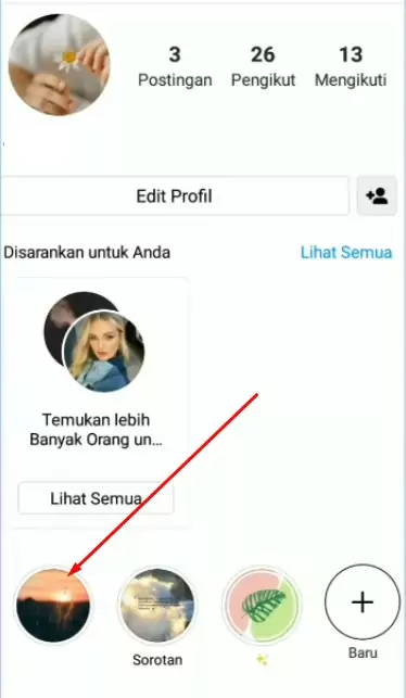 Cara Membuat Sorotan di Instagram