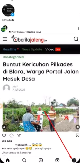 Cara Mengganti Nama Instagram