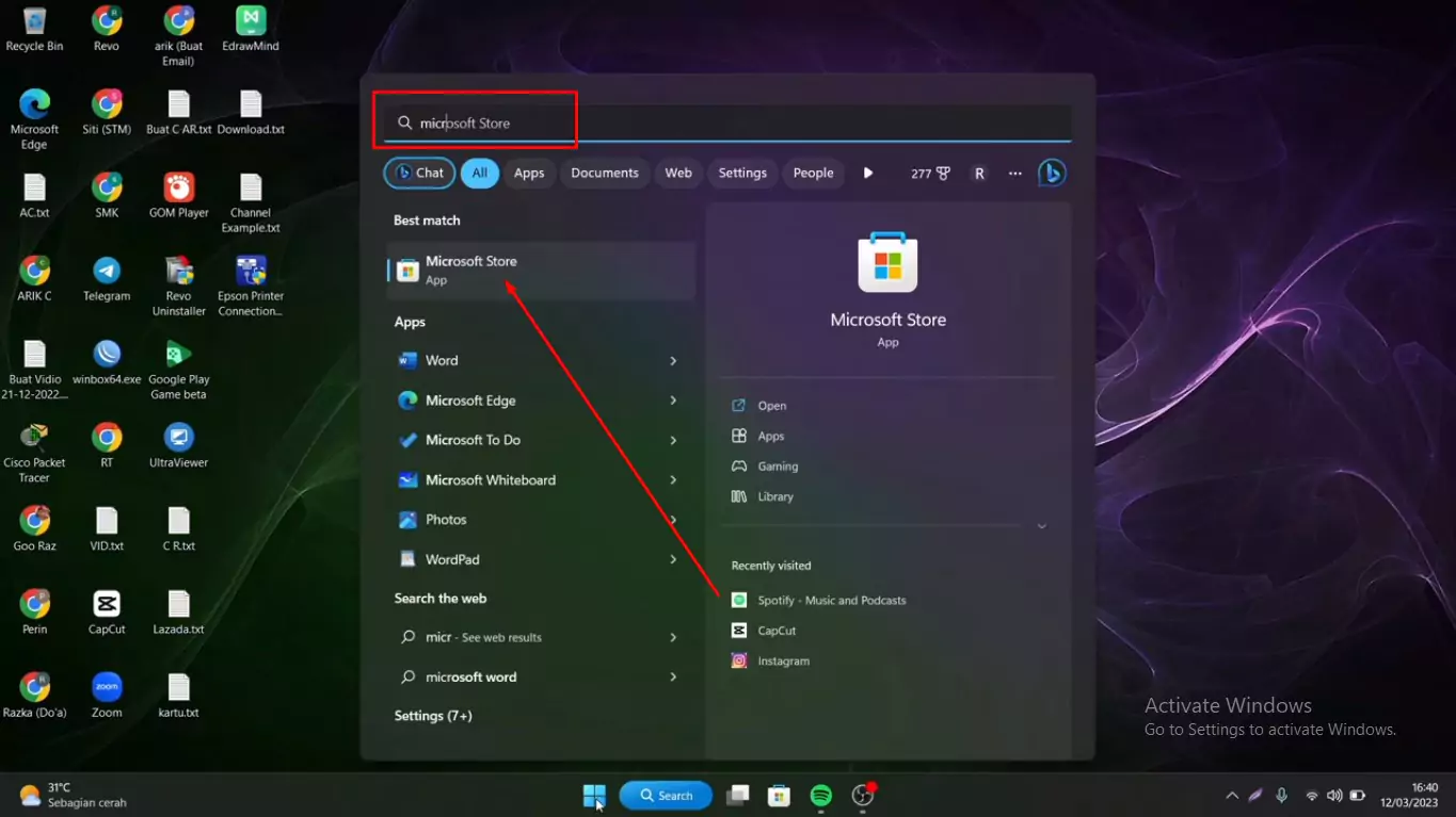 Cara Download Aplikasi di Laptop