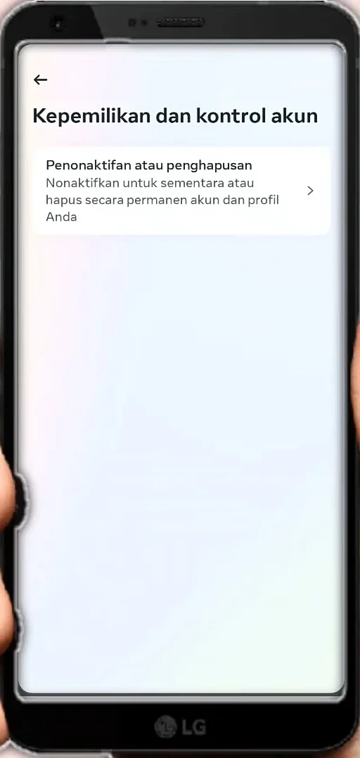 penonaktifan atau penghapusan