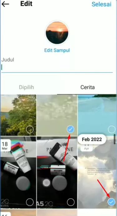 Cara Membuat Sorotan di Instagram