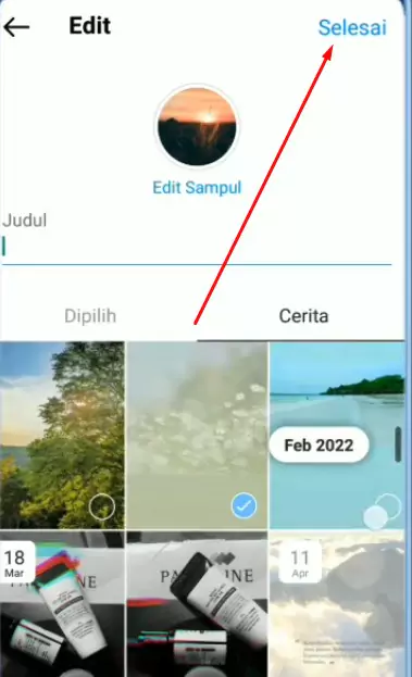 Cara Membuat Sorotan di Instagram