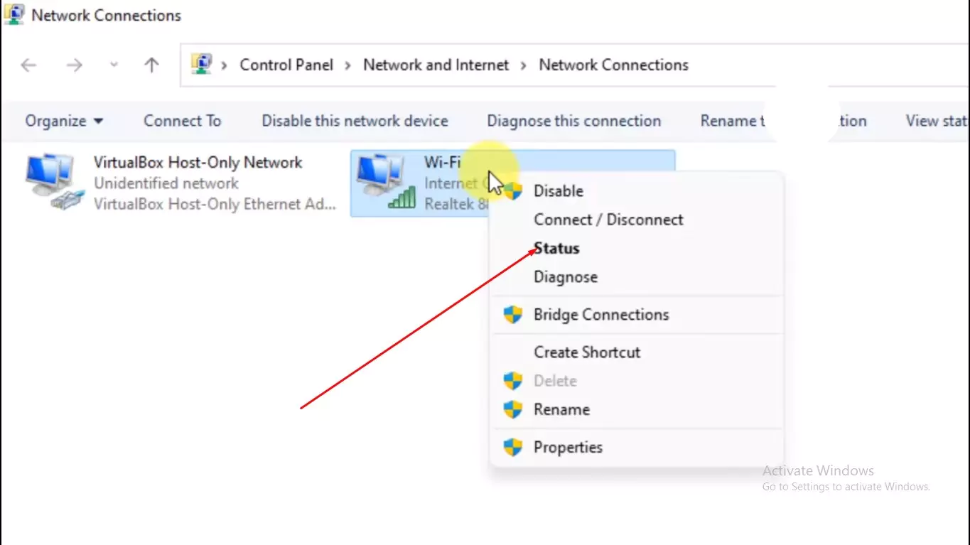 Cara Melihat Pass Wifi di Laptop