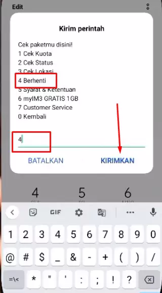 Cara Menghapus Paket Indosat yang Sudah Habis