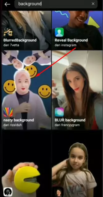 Cara Mencari Efek Instagram