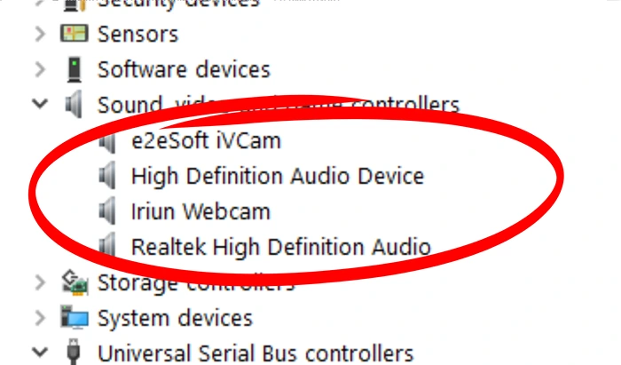 Update Driver Audio di Device Manager