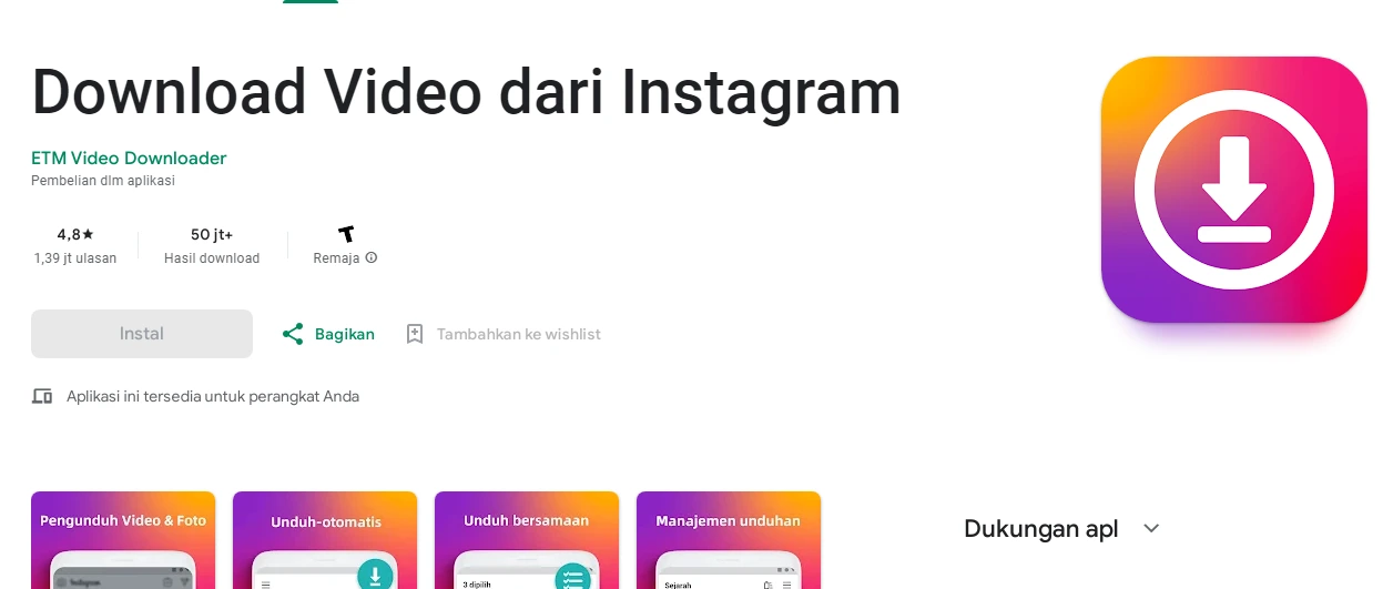 Download Video For Instagram