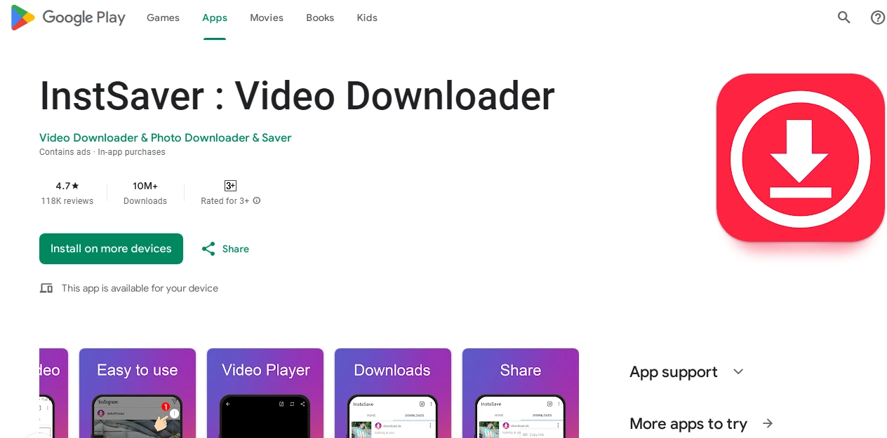 Video Downloader & Video Saver